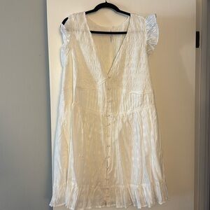 Plus size mini anthropology dress.